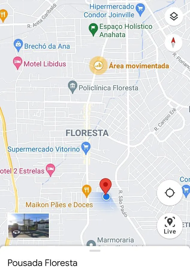 Han/Misafirhane Pousada Floresta Joinville Brezilya